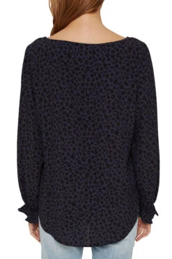 Edc By Esprit Flower Bluse Mit Volantdetails Navy -Esprit Verkauf edc by esprit flower bluse mit volantdetails navy 2