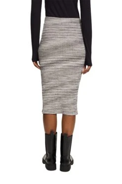 Edc By Esprit Gemusterter Midirock In Rippoptik Black -Esprit Verkauf edc by esprit gemusterter midirock in rippoptik black 2