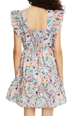 Edc By Esprit Gemustertes Minikleid Green -Esprit Verkauf edc by esprit gemustertes minikleid green 2