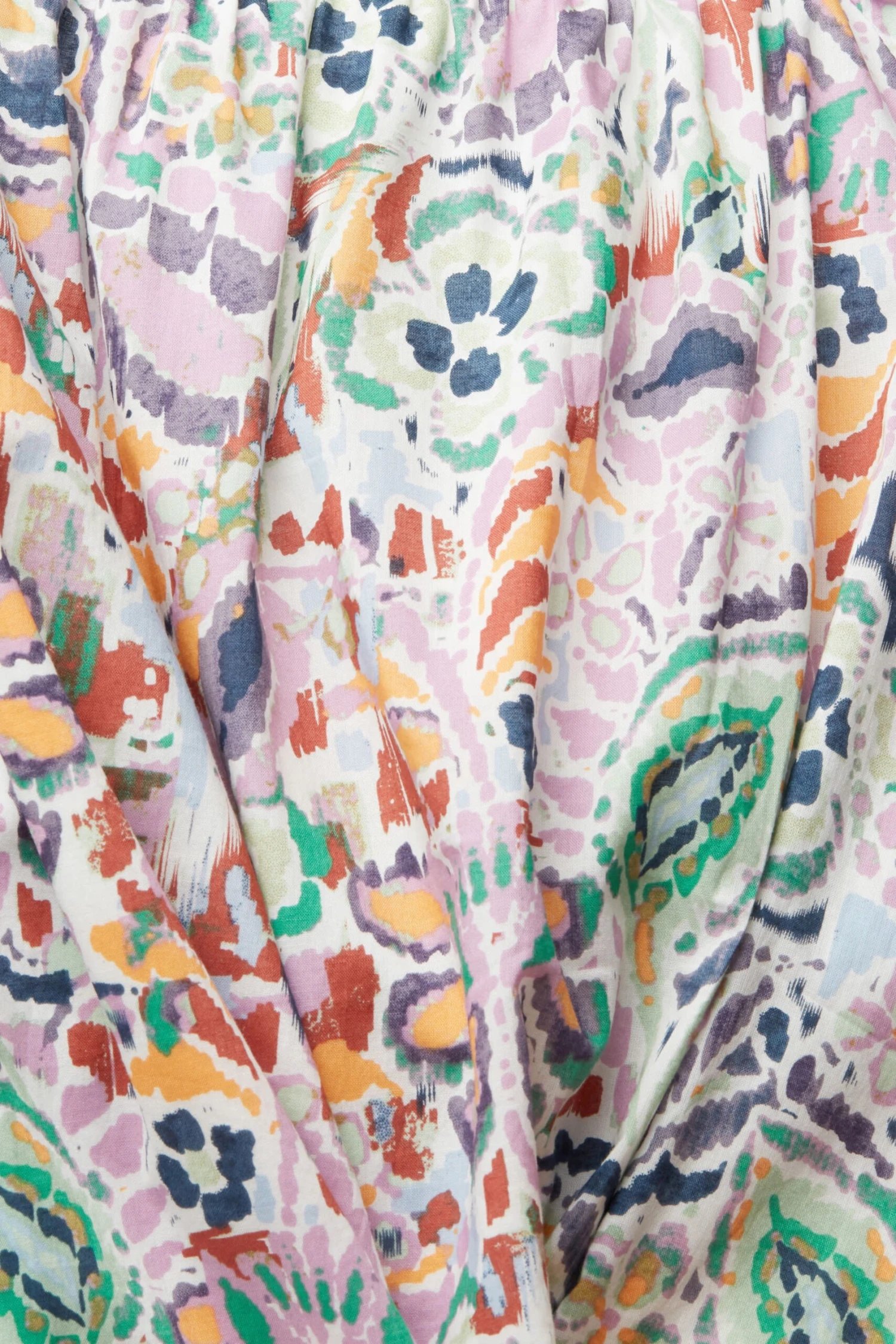 Edc By Esprit Gemustertes Shirt Mit Karree-Ausschnitt Green 4 4 Edc By Esprit Gemustertes Shirt Mit Karree-Ausschnitt Green 4 - Image 4