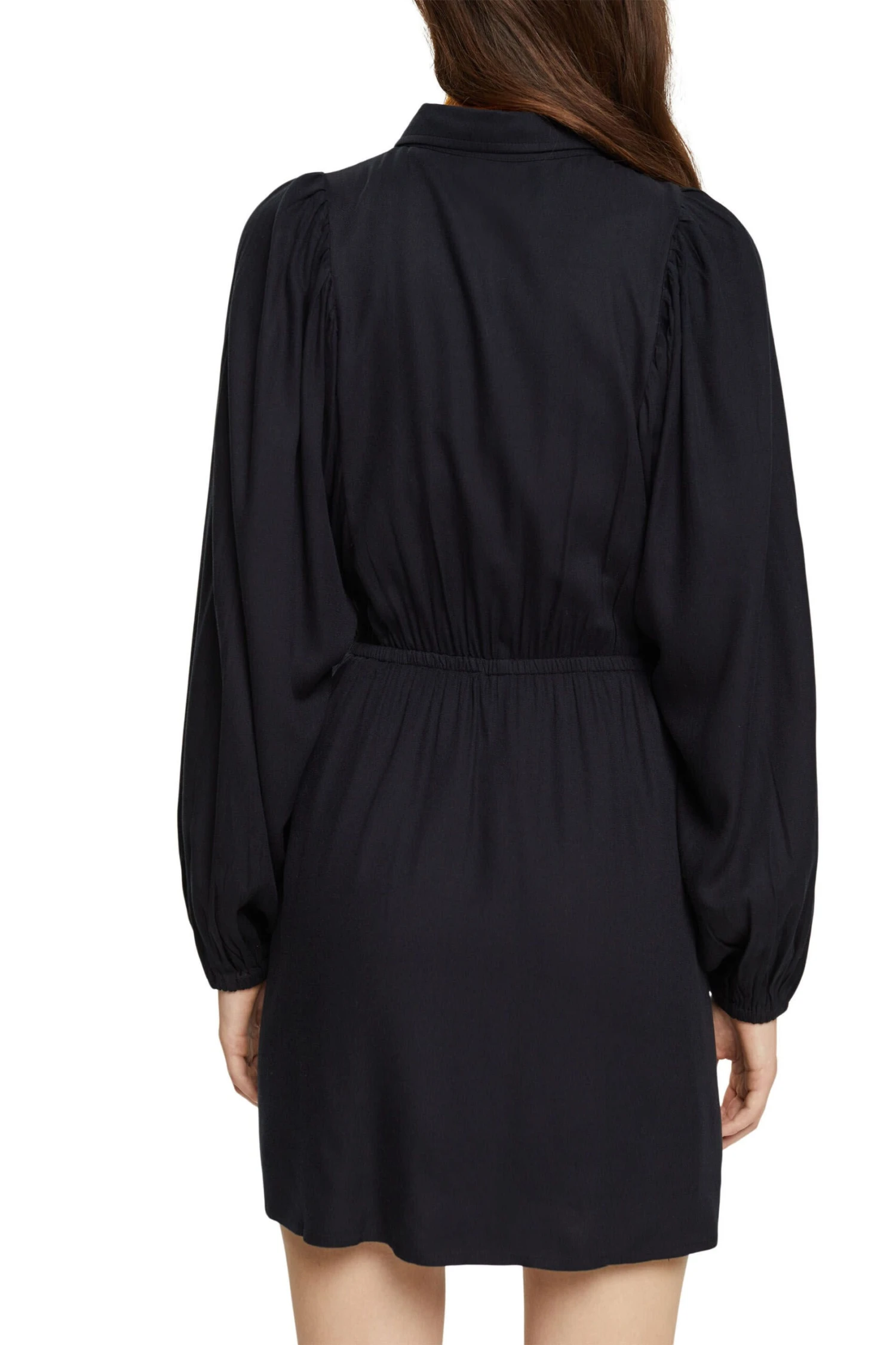 Edc By Esprit Kleid Mit Durchzugband Black 3 Edc By Esprit Kleid Mit Durchzugband Black - Image 3