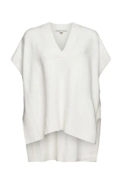 Edc By Esprit Kurzarmpulli Off White