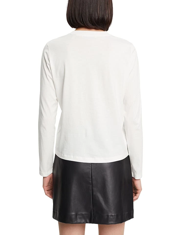 Edc By Esprit Longsleeve In Weiß 2 Edc By Esprit Longsleeve In Weiß - Image 2