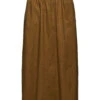 Edc By Esprit Skirts Light Woven Midi Khaki Green