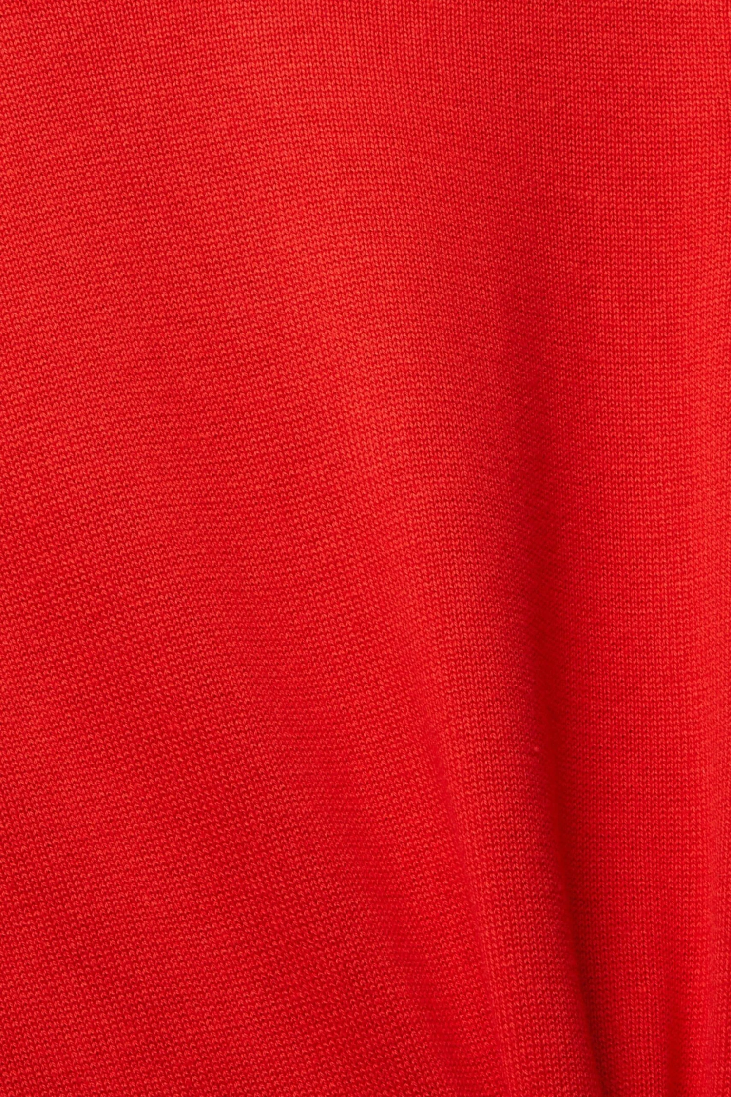 Edc By Esprit Strickkleid In Midilänge Orange Red 4 Edc By Esprit Strickkleid In Midilänge Orange Red - Image 4