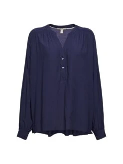 ESPRIT Bluse In Dunkelblau -Esprit Verkauf esprit bluse in dunkelblau 2