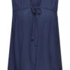 ESPRIT Bluse Mit Bindebändchen Dark Blue