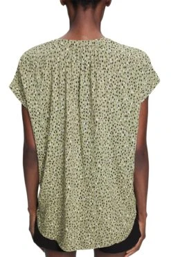 ESPRIT Bluse Mit Blumenmuster Light Khaki 6 ESPRIT Bluse Mit Blumenmuster Light Khaki -Esprit Verkauf esprit bluse mit blumenmuster light khaki 2