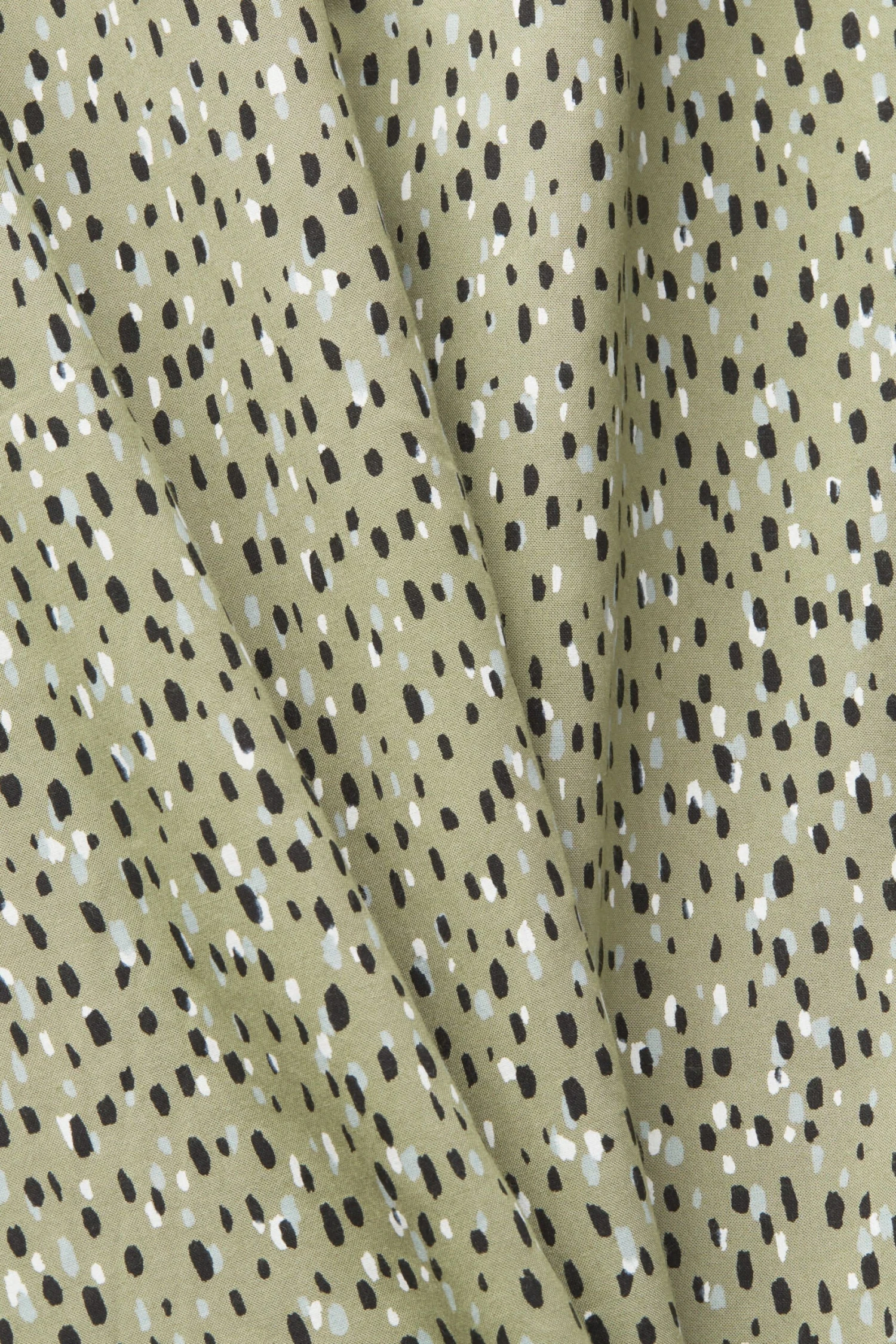 ESPRIT Bluse Mit Blumenmuster Light Khaki 4 ESPRIT Bluse Mit Blumenmuster Light Khaki - Image 4