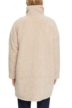 ESPRIT Borgmantel Aus Teddystoff Cream Beige -Esprit Verkauf esprit borgmantel aus teddystoff cream beige 2