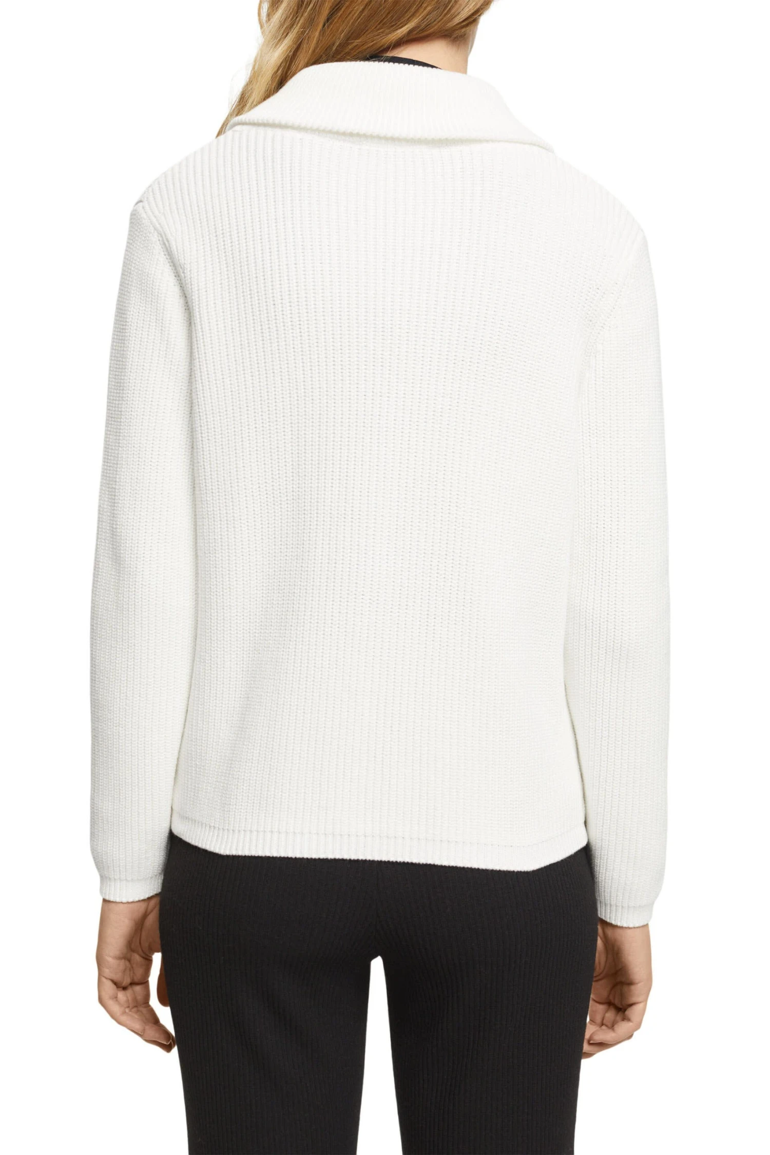 ESPRIT Cardigan Im Bomber-Style Off White 3 ESPRIT Cardigan Im Bomber-Style Off White - Image 3