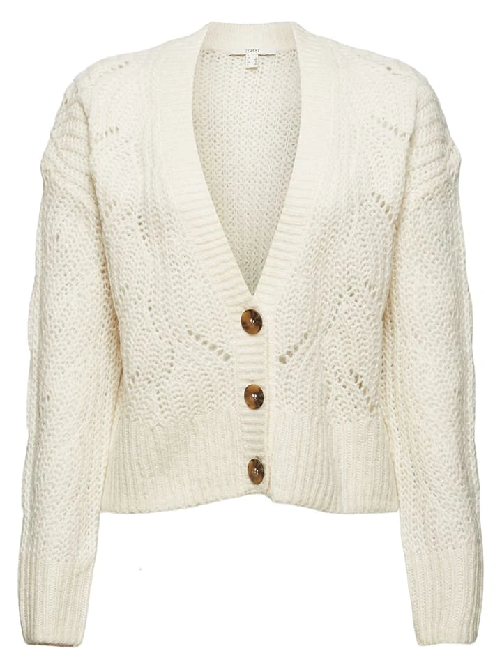 ESPRIT Cardigan In Creme 1 ESPRIT Cardigan In Creme