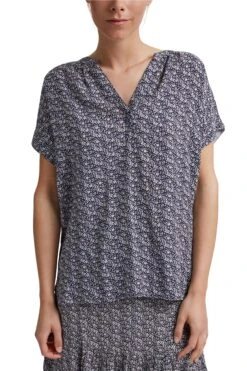 ESPRIT Florales Blusentop Navy -Esprit Verkauf esprit florales blusentop navy 2