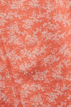 ESPRIT Florales T-Shirt Mit Rollkanten Orange Red 7 ESPRIT Florales T-Shirt Mit Rollkanten Orange Red -Esprit Verkauf esprit florales t shirt mit rollkanten orange red 3