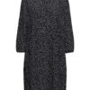 ESPRIT Gemustertes Kleid Black