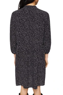 ESPRIT Gemustertes Kleid Black -Esprit Verkauf esprit gemustertes kleid black 2