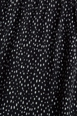 ESPRIT Gemustertes Kleid Black -Esprit Verkauf esprit gemustertes kleid black 3