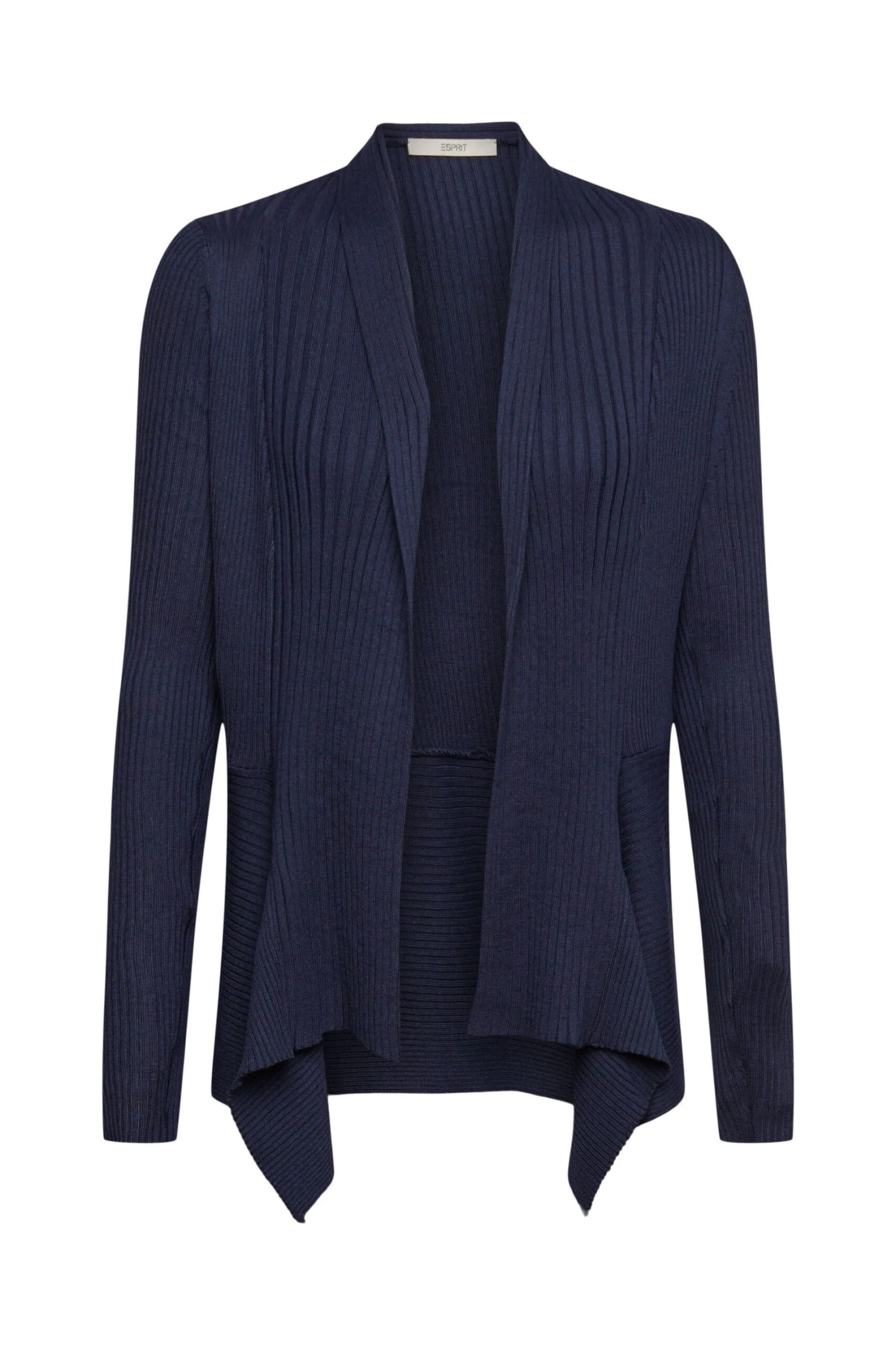 ESPRIT Gerippter Cardigan Navy 1 ESPRIT Gerippter Cardigan Navy