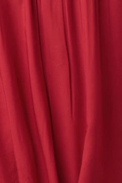 ESPRIT Gesmoktes Schlauchkleid In Midilänge Dark Red -Esprit Verkauf esprit gesmoktes schlauchkleid in midilange dark red 3