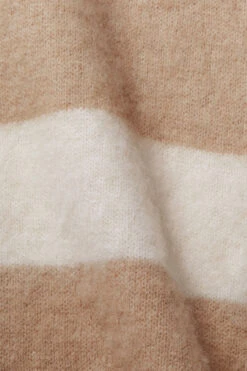 ESPRIT Gestreifter Pullover Sand 7 ESPRIT Gestreifter Pullover Sand -Esprit Verkauf esprit gestreifter pullover sand 3
