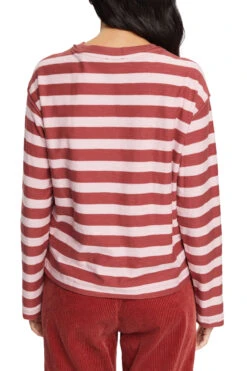 ESPRIT Gestreiftes Longsleeve Terracotta 6 ESPRIT Gestreiftes Longsleeve Terracotta -Esprit Verkauf esprit gestreiftes longsleeve terracotta 2