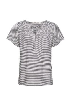 ESPRIT Gestreiftes T-Shirt Grey
