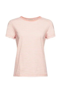 ESPRIT Gestreiftes T-Shirt Peach