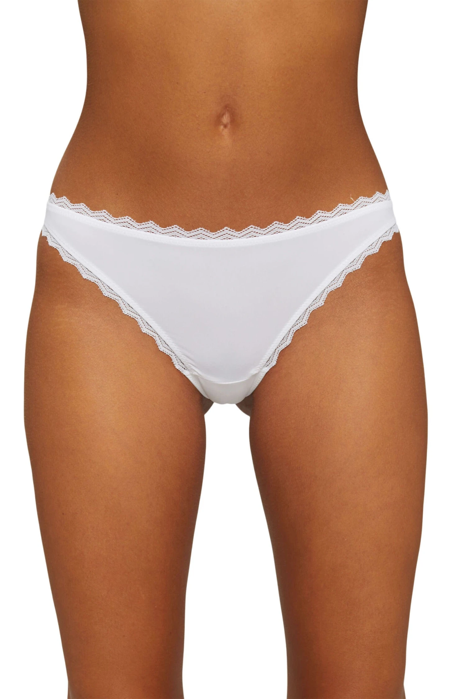 ESPRIT Hipster-String Mit Spitze White 2 ESPRIT Hipster-String Mit Spitze White - Image 2