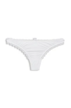 ESPRIT Hipster-String Mit Spitze White