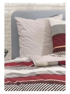 Flanell-Bettwäsche-Set "Lennon" In Rot 6 Flanell-Bettwäsche-Set "Lennon" In Rot -Esprit Verkauf esprit home flanell bettwasche set lennon in rot 2