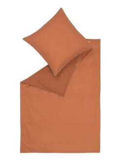 Renforcé-Bettwäsche-Set "Scatter" In Hellbraun