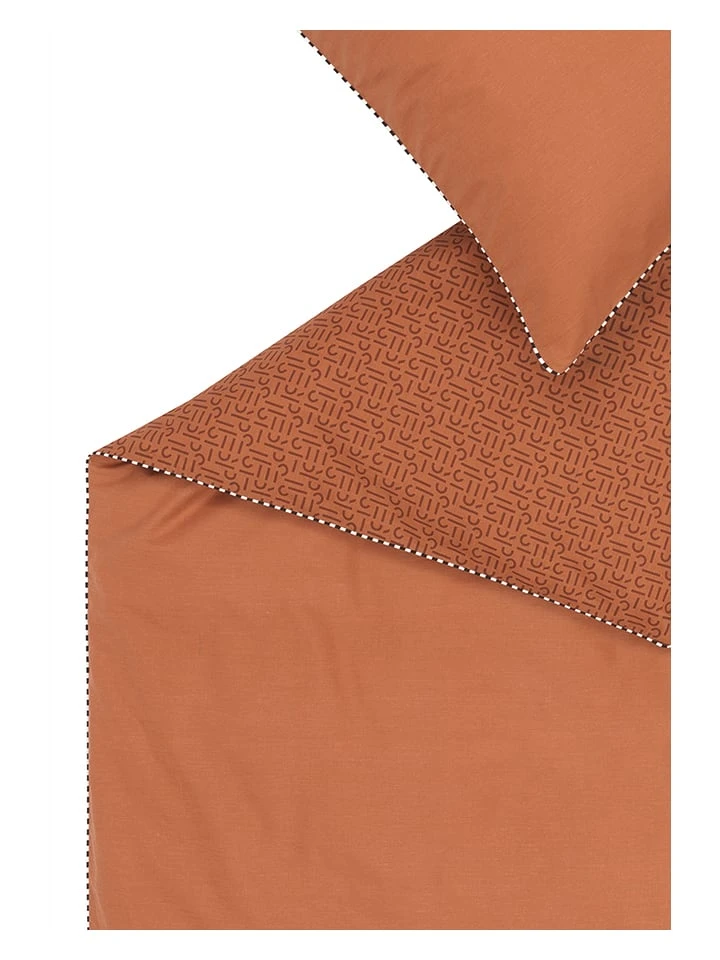 Renforcé-Bettwäsche-Set "Scatter" In Hellbraun 4 Renforcé-Bettwäsche-Set "Scatter" In Hellbraun - Image 4