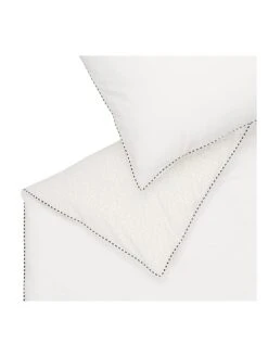 Renforcé-Bettwäsche-Set "Scatter" In Weiß