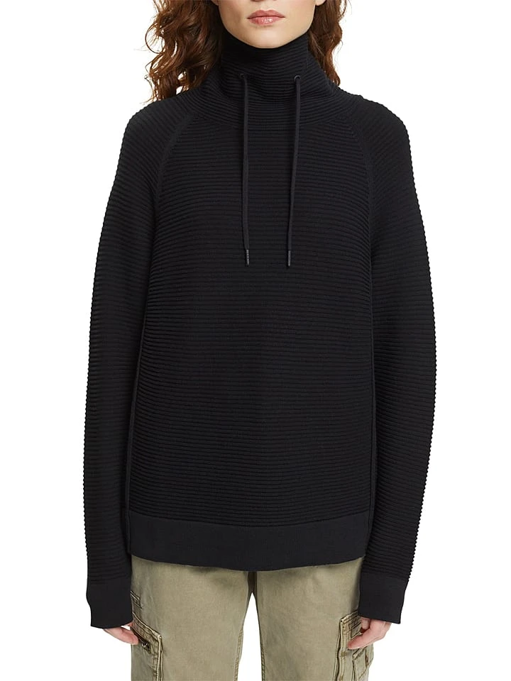 ESPRIT Hoodie In Schwarz 2 ESPRIT Hoodie In Schwarz - Image 2