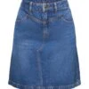 ESPRIT Jeansrock In Minilänge Blue Medium Washed