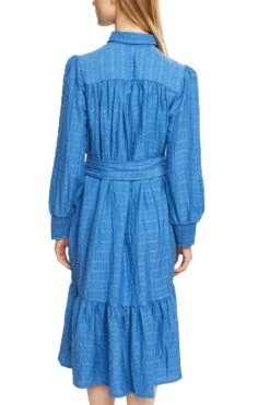 ESPRIT Karo-Midikleid Blue -Esprit Verkauf esprit karo midikleid blue 2