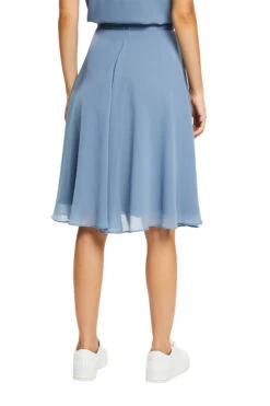 ESPRIT Knielanger Rock Grey Blue -Esprit Verkauf esprit knielanger rock grey blue 2