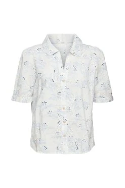 ESPRIT Kurzarmbluse Off White 4