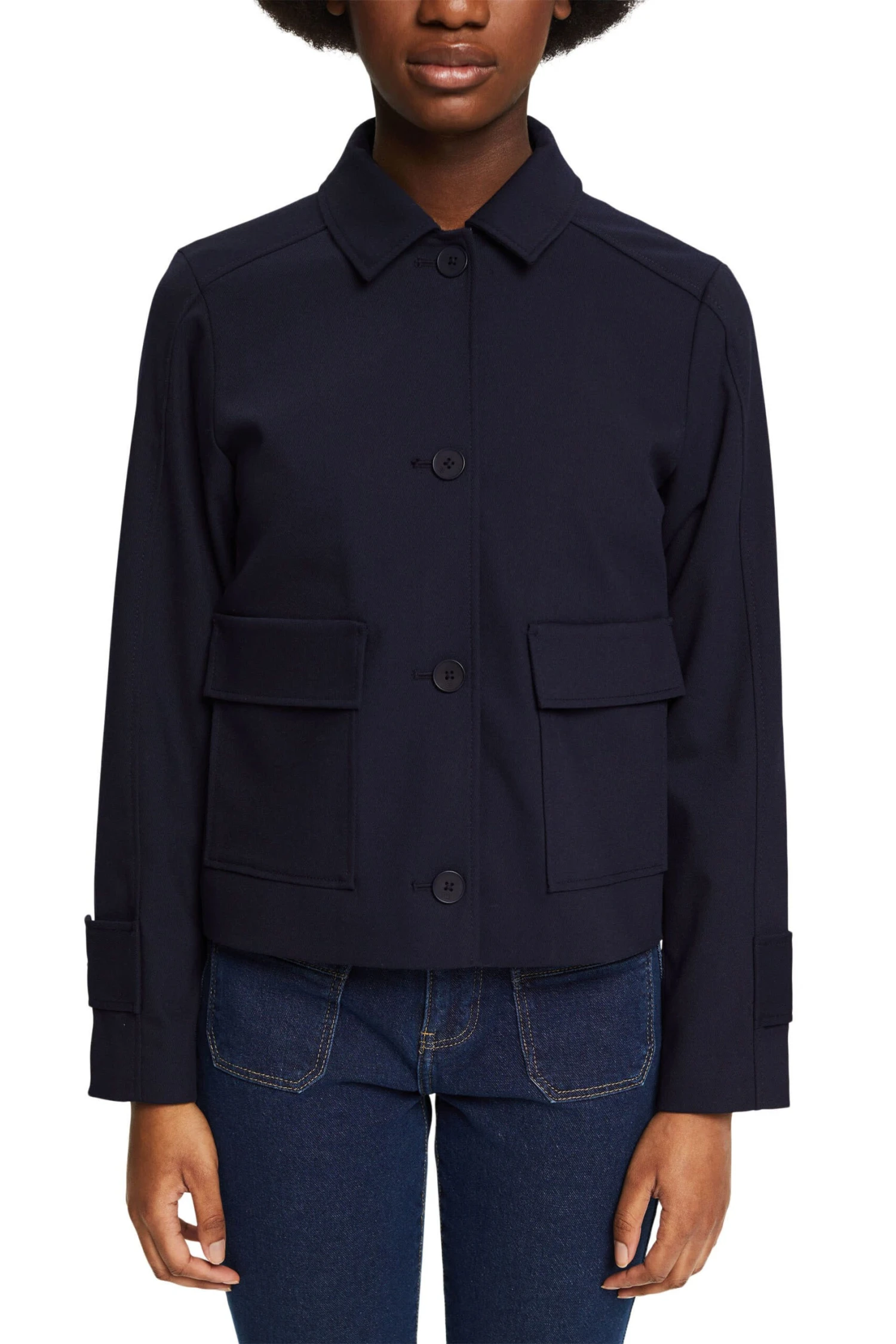 ESPRIT Kurze Jacke Navy 2 ESPRIT Kurze Jacke Navy - Image 2