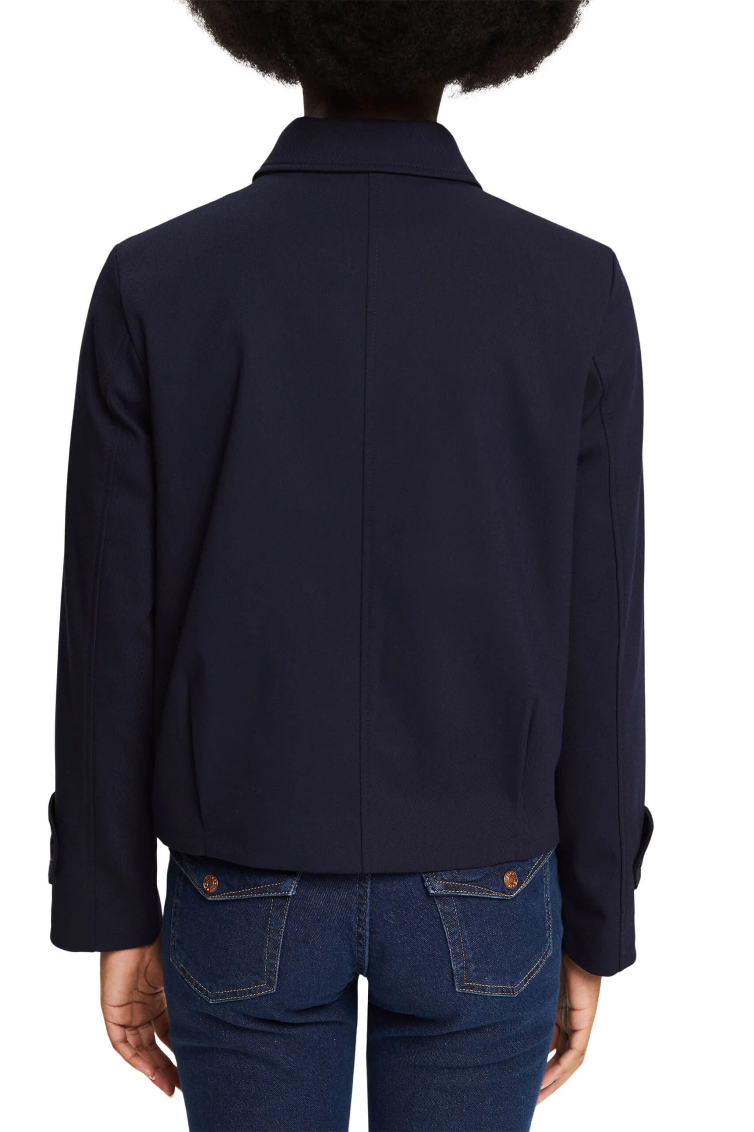 ESPRIT Kurze Jacke Navy 3 ESPRIT Kurze Jacke Navy - Image 3