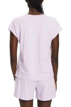 ESPRIT Kurzes Pyjamaset Aus Neppy- Violet -Esprit Verkauf esprit kurzes pyjamaset aus neppy violet 2