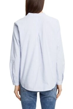 ESPRIT Langärmlige Oxford-Streifenbluse Light Blue 3 -Esprit Verkauf esprit langarmlige oxford streifenbluse light blue 3 2