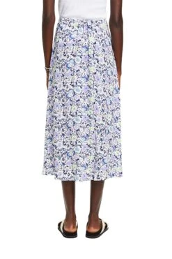 ESPRIT Midirock Mit Allover-Blumenmuster White 6 ESPRIT Midirock Mit Allover-Blumenmuster White -Esprit Verkauf esprit midirock mit allover blumenmuster white 2