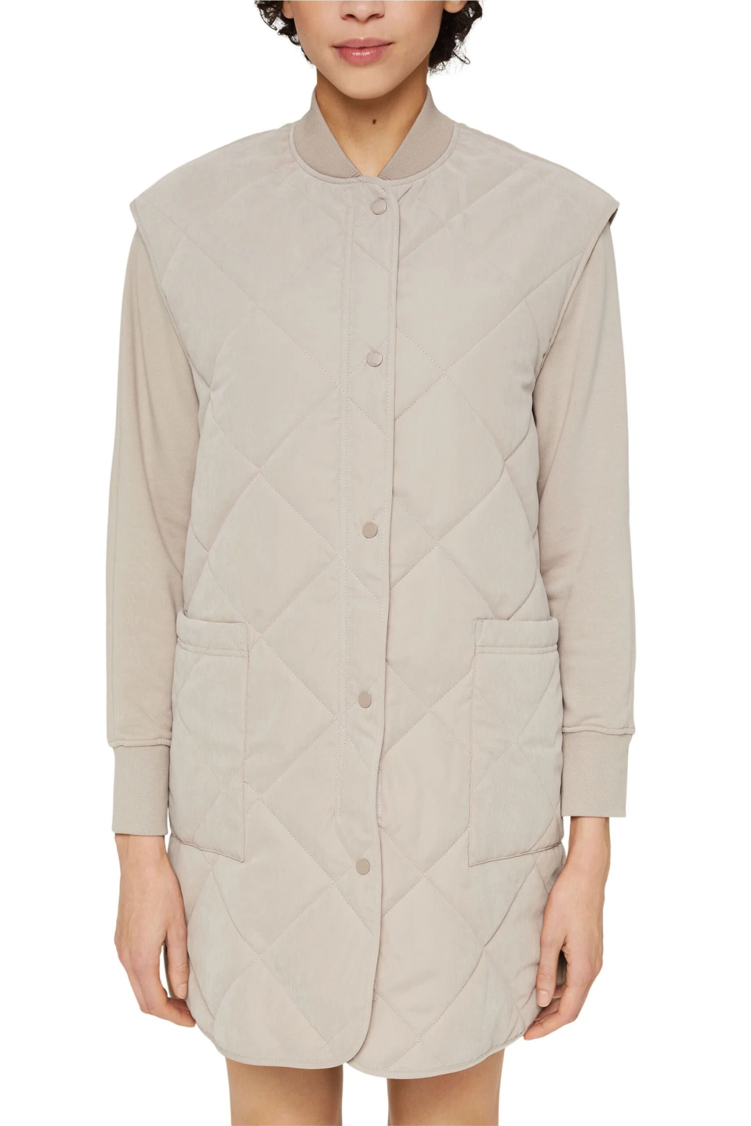 ESPRIT Outdoor-Weste Light Taupe 2 ESPRIT Outdoor-Weste Light Taupe - Image 2