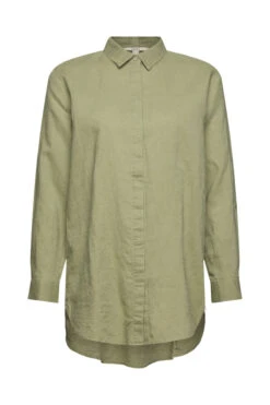 ESPRIT Oversize Bluse Light Khaki