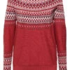 ESPRIT Pullover In Rot/ Bunt