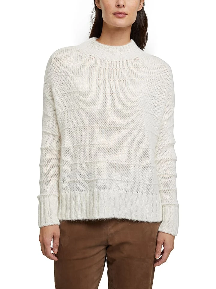 ESPRIT Pullover In Weiß 2 ESPRIT Pullover In Weiß - Image 2