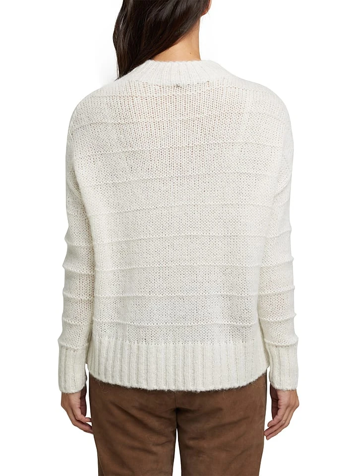 ESPRIT Pullover In Weiß 3 ESPRIT Pullover In Weiß - Image 3