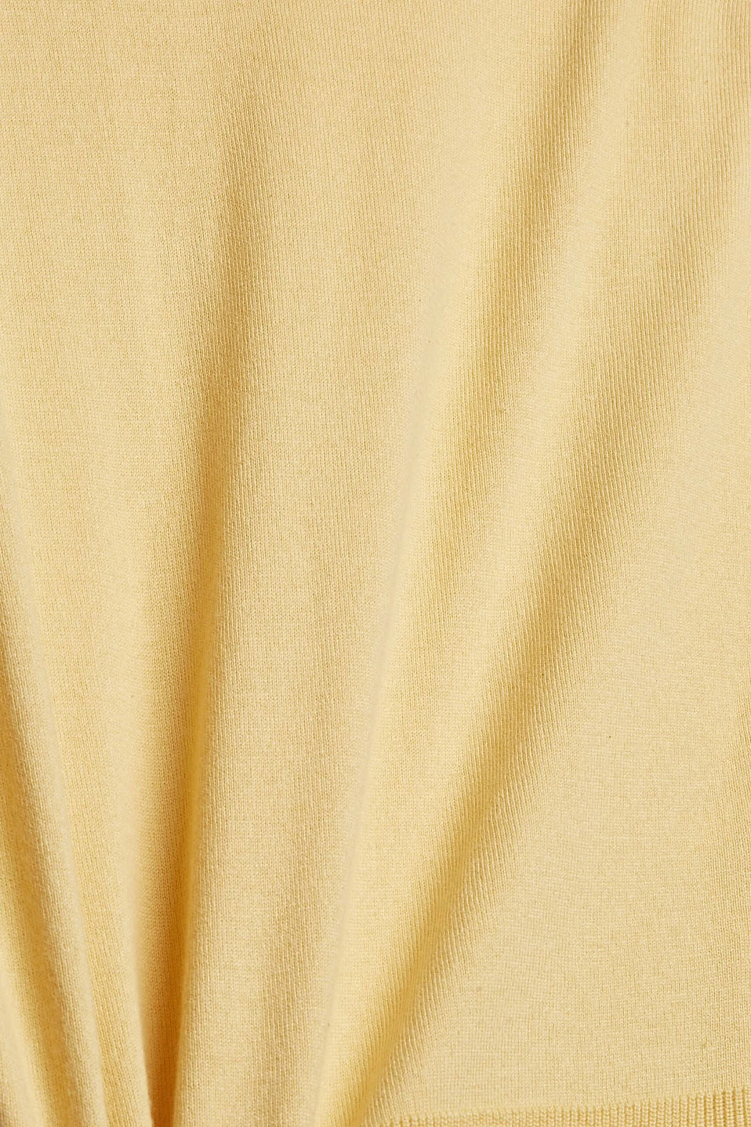 ESPRIT Pullover Mit Saum Dusty Yellow 4 ESPRIT Pullover Mit Saum Dusty Yellow - Image 4