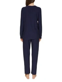 ESPRIT Pyjama In Dunkelblau 6 ESPRIT Pyjama In Dunkelblau -Esprit Verkauf esprit pyjama in dunkelblau 2